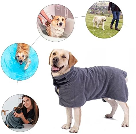 Palton de uscare pentru câini bemodst - geantă de câine rapid - prosop de baie pentru câini - uscare pentru animale de companie