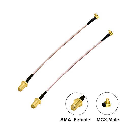 Cablu RP-SMA de 6 GHz, RG316, tată RP-SMA la tată RP-SMA, direct la Staight, 50-ohm, 1-m, pachet de 2