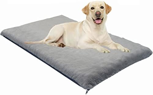 Lepsjgc covoraș de pat mare pentru câini de memorie ortopedică spumă pentru câini de câine detașabil canapea pentru câini lavabili