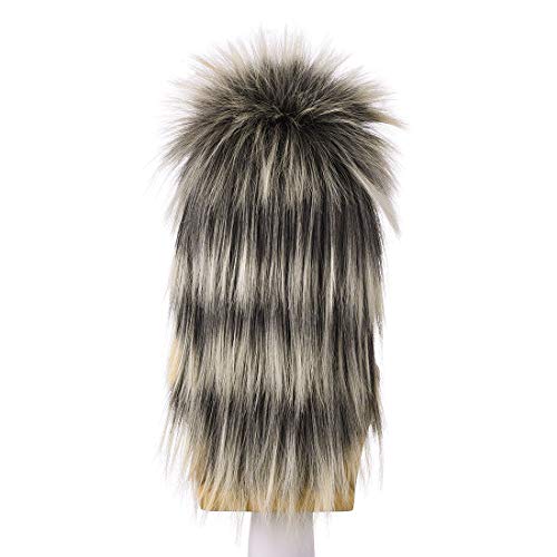 ZOLISA 70s 80s Mullet peruca Mens Rock țepi peruca costum de Halloween rezistente la căldură fibre sintetice Culoare Gradient