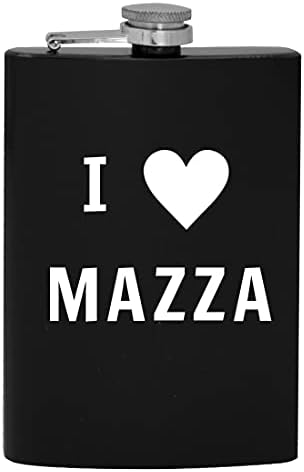 Am inima dragoste Mazza-8oz Hip băut alcool balon