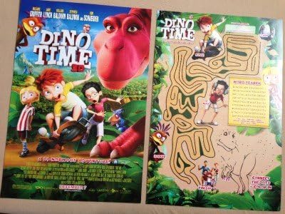 Dino Time 3D - D/S 13x20 POSTER PROMO PROMO ORIGINAL Mint Jane Lynch