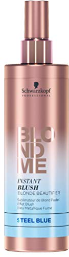 BLONDME Instant Blush blond Beautifier Spray, oțel albastru, 8.4 Fluid-uncie