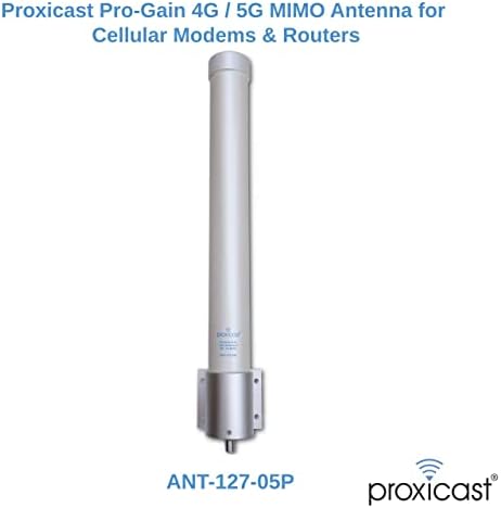 Proxicast Pro-Gain 4G / 5G Antenă MIMO + 2x 25 ft Pro Grad Grad LOW LOSS CFD240 Cablu coax