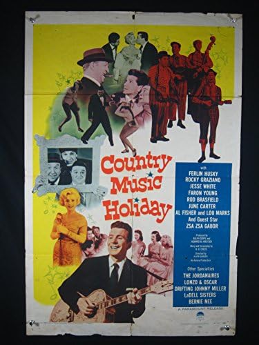 Country Music Holiday-1958-Poster-Jesse White-Romance FR