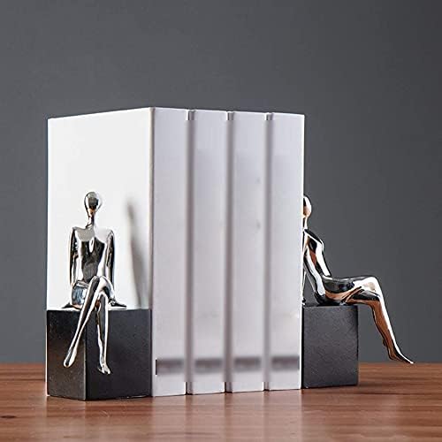 Qligha moderne Bookends Creative figura sculptură rășină Cărți revista organizație pentru living RoomBedroom Hotel Cafe Librărie