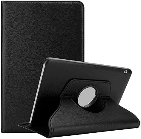 Cadoorabo Tablet Carcasă compatibilă cu Huawei MediaPad T3 10 în Black Black - Copertă de protecție a stilului de carte fără