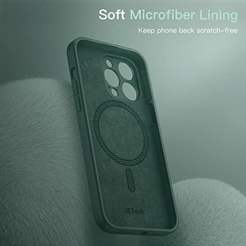 Carcasă din silicon magnetic Jetech pentru iPhone 14 Pro 6.1-inch, compatibilă cu Magsafe, capac telefon