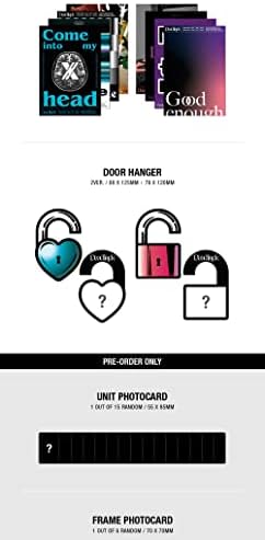 Xdina Heroes Deadlock 3rd Mini Album CD+POB+Photobook+Photocard+Lyric Poster pe pachet+Urmărirea sigilată