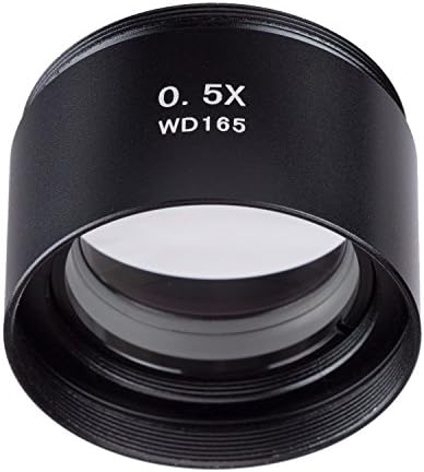 Amscope SM05 0.5 X Barlow Lens pentru microscoape Stereo din seria SM