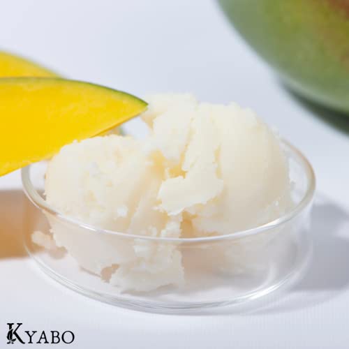 Kyabo unt de Mango pur, crud, Organic, & nerafinat, fără substanțe chimice, hidratant Natural pentru piele, excelent pentru