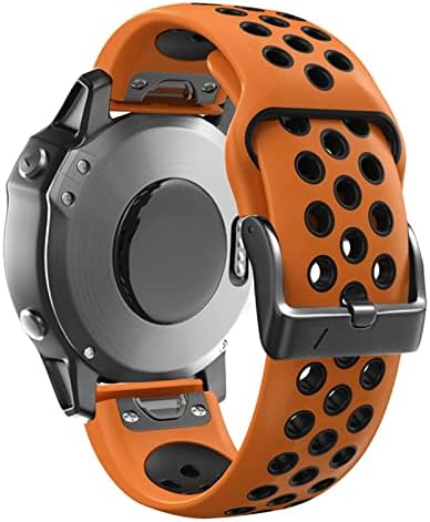 Curea de ceas din silicon Cysue Sport pentru Garmin Fenix 7x 7 6x 6 Pro 5x 5Plus S60 935 eliberare rapidă 22 curea de mână