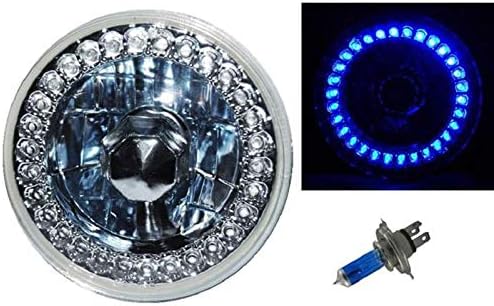 Iluminare octane 5-3/4 LED LED înger Motocicletă Halo H4 Faruri Blinker Blinker Turn Signal Light