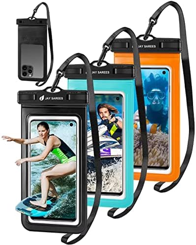 Husă universală impermeabilă pentru telefon 3 Pachet, protecție pentru apă pentru telefon IPX8 Husă Husă geantă curea compatibilă