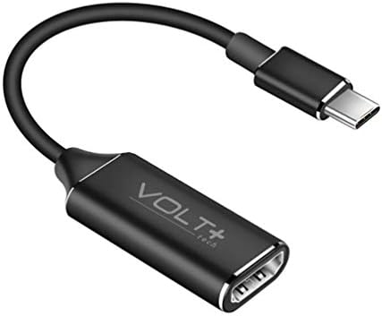 Lucrări de Volt Plus Tech HDMI 4K USB-C kit compatibil cu adaptor profesional BlackBerry STL100-4 cu o ieșire digitală completă