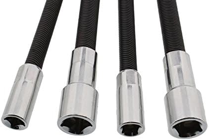Cabluri de extensie pentru priză flexibilă ABN-Set de bare de extensie pentru priză flexibilă de 4 buc 1 / 4in și 3/8in extensie