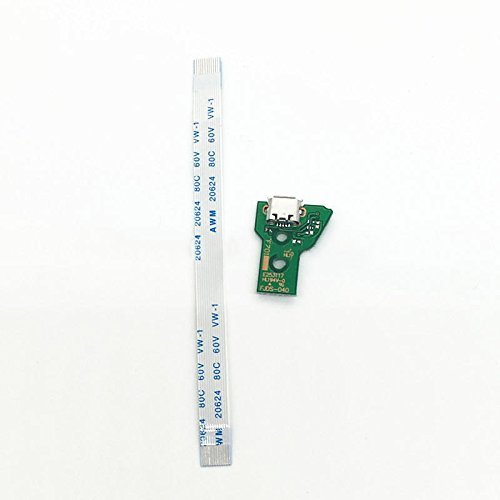 Pentru PS4 PRO Controller Pro 12 pini de încărcare USB Socket Socket JDS-040 cu întrerupător de alimentare cu 12 pini Flex