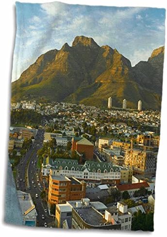 3Drose Cape Town Cityscape cu Table Mountain, Western Cape, Africa de Sud. - Prosoape