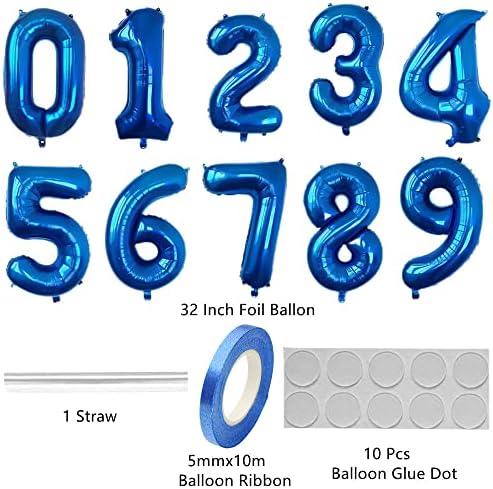 Xlood număr 37 baloane 32 inch digital balon alfabet 37 baloane de ziua de naștere Digit 37 baloane de heliu baloane mari pentru