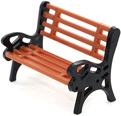 OUYOO 10buc HO n o scară 1: 150 banc scaun Settee Street Park Layout meșteșuguri din Plastic, / cale ferată Layout