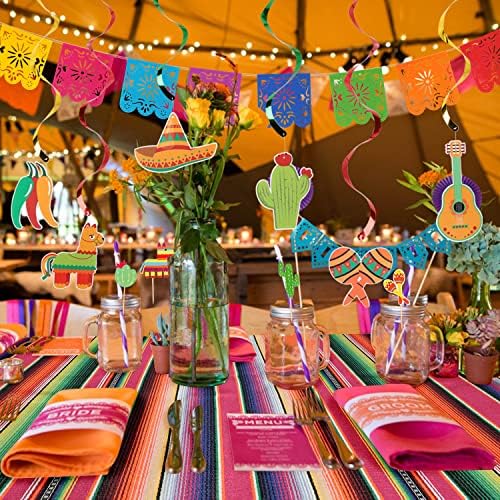 Decoratiuni de petrecere mexicane Fiesta Themed-Cinco De Mayo Party Supplies Decor pentru ziua de nastere nunta Baby Shower-Ventilatoare