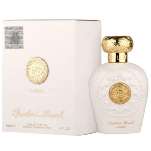 Lattafa Parfumuri Opulent Musk EDP-100ml/3.4oz | dulce picant, lemnos, piele, floral, mosc, chihlimbar și patchouli