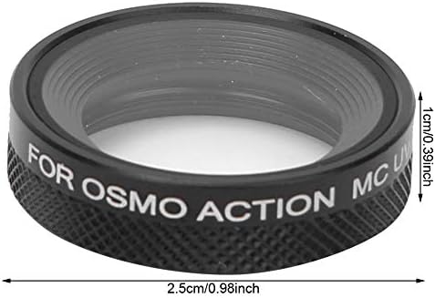 Cameră de acțiune filtru UV, MC UV aluminiu sticlă optică cameră sport filtru de protecție a lentilelor din sticlă optică accesoriu