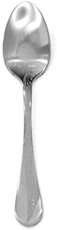 MEPRA AZC1033CA1107 CACCIA ICE ICE Spoon, [pachet de 48], 13.6652 cm, finisaj din oțel inoxidabil, masă de masă sigură