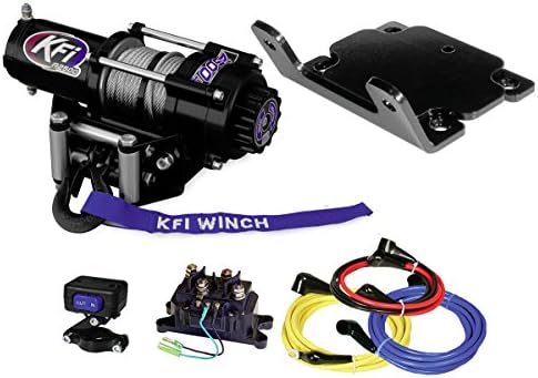 KFI Combo Kit-A2500-R2 2500 lb troliu & amp; troliu Mount-compatibil / înlocuire pentru 2003-2014 Yamaha Kodiak 350/400/450