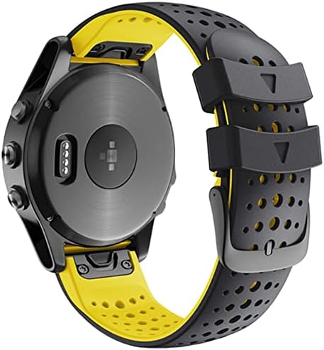 Bedcy Sport Silicon Watchband Cutru pentru încheietura mâinii pentru Garmin Fenix ​​7 6 6 Pro Fenix ​​5 Forerunner 935 945