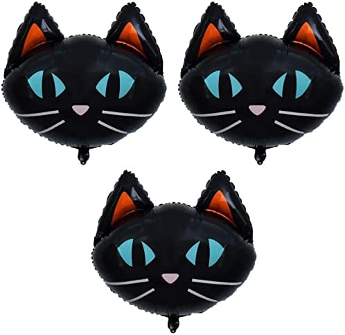 25,6 Baloane pentru pisici negre - Cat Folia Balloon Decorare pentru Halloween Birthday Baby Shower Party Party Day of Death