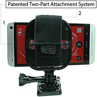 Action Mount® - Universal Smartphone Mount Set suplimentar pentru video. Atașați -vă la orice montare a camerei sport pentru