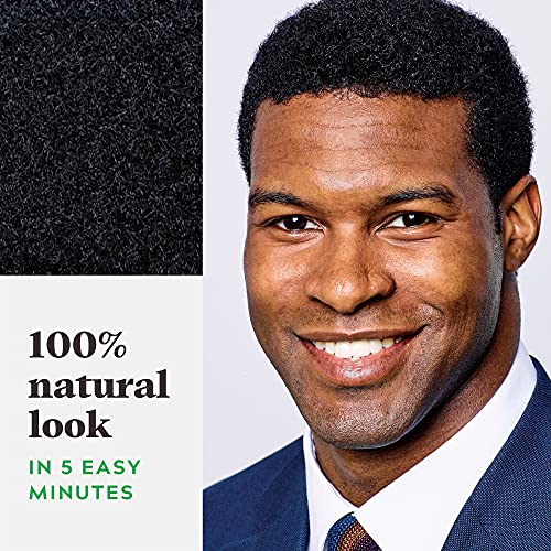 Doar pentru bărbați șampon-în culoare, vopsea de păr pentru bărbați cu vitamina E pentru păr mai puternic-Jet Black, H-60,