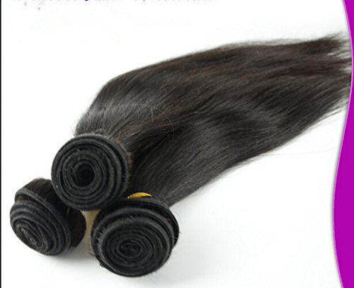 Ieftine 8a gratuit parte Dantelă închiderea cu pachete drepte Chineză Virgin Hair Bundle oferte 3Bundles și închiderea culoare