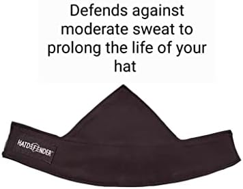 Hatdefender Hat Sweat Liner - Reutilizabil lavabil reutilizabil - Protecție pentru pata pentru mirosuri