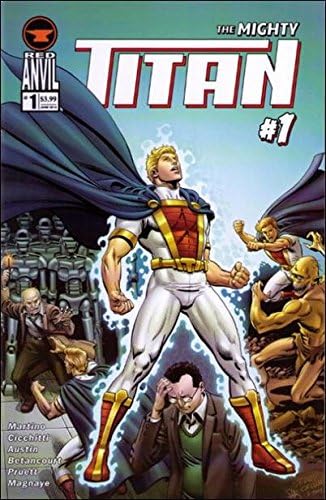 Mighty Titan, 1 VF / NM ; Red nicovală carte de benzi desenate