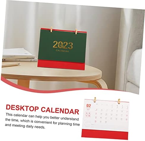 Magiclulu 2023 Calendar de birou birou Calandar Desktop Decor Calendar de buzunar Calendar pentru birou Calendar Chineză Calendar