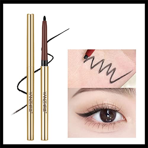 Minciuna Silkworm Pen2 În 1 Eyeshadow Și Eyeliner Pen Impermeabil Eyeshadow StickPearl Eye LinerLong Lasting Glitter Eyeshadow