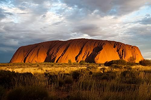 ConversationPrints Ayers Rock Rock Glossy Poster Picto Photo Uluru Sandstone Australia Springs AU