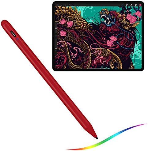 IPAD PRO 12.9 Creionul 5/4 Stylus, respingerea palmei de 1,5 mm Sfat Fine Sfat activ compatibil cu creionul Apple pentru iPad