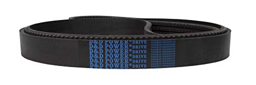 D&D PowerDrive 2R3VX630 BAND B BAND BENT, cauciuc, lungime de 63 , 2 bandă
