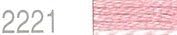 Lecien Japonia 2512-2221 Cosmo Cotton Brodery Floss, 8m, Skein Pink