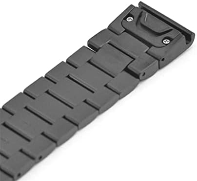 NANWN din oțel inoxidabil 26mm 22mm eliberare rapidă Watchband Wriststrap pentru Garmin Fenix 6 6x Pro 5x 5 Plus 3 ore Ceas