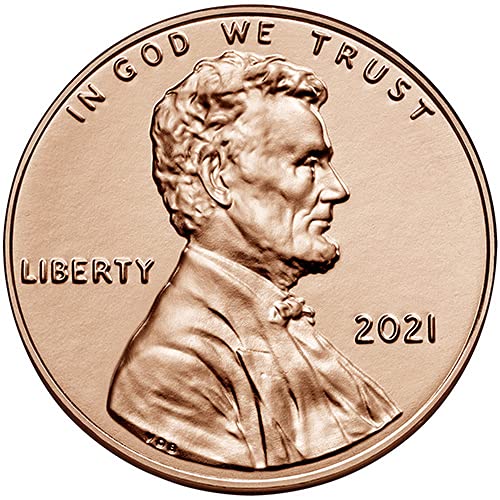 2021 P, D BU Lincoln Shield Cent Alegerea necirculată din SUA Mint 2 Set de monede