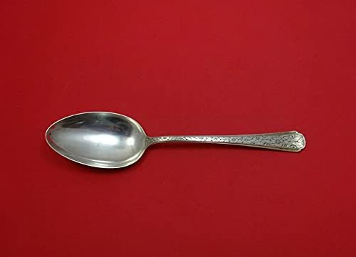 Old Brocade de Towle Sterling Silver Serving Spoon 8 1/2 Heirloom vintage