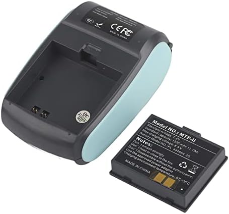 Imprimantă de primire Bluetooth, imprimantă de primire portabilă de 58 mm imprimantă de factură termică Bluetooth, imprimantă