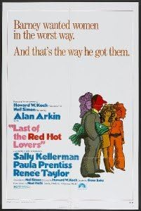 Last of the Red Hot Lovers - 27x41 Film Poster Poster One Foaie 1972 Alan Arkin pliat