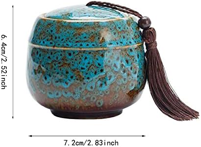 Mini urne de cremare funerară - se potrivește cu o cantitate mică de rămășițe cremate, urne mici pentru cenușă umană cu cutie