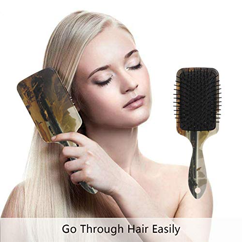 Perie de păr de pernă de aer, albright colorat din plastic, masaj bun adecvat și perie de păr anti -statică pentru părul uscat