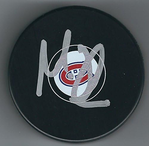 Autograf MICHEL THERRIEN Montreal Canadiens puc de hochei-autografe NHL pucuri